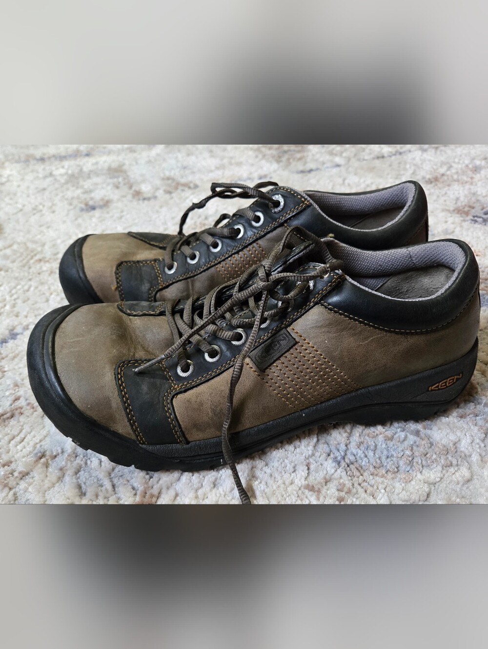 Keen Men's Low Height Leather Oxford Sz 12‎ Outdoors Hiking
